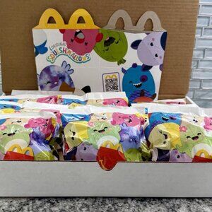 2025 McDonald's Squishmallows Complete 12 piece set w/box